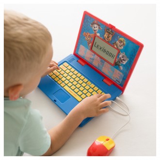 Česko-anglický vzdělávací notebook Tlapková patrola