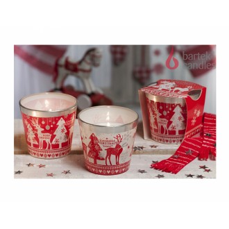 Svíčka ve skle SCANDINAVIAN CHRISTMAS vonná 115g