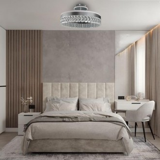 NEDES LED stropní svítidlo s dálkovým ovladačem 75W - TA1305/CH