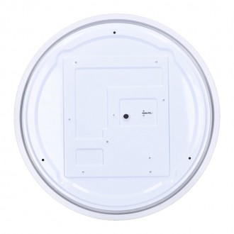 Solight LED osvětlení s dálkovým ovladačem Larios Black, 48W, 3360lm, 39cm, změna chromatičnosti, stmívatelné