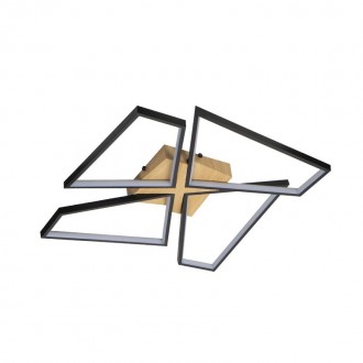 NEDES - LED stropní svítidlo s dálkovým ovladačem 115W - TA1312/BW