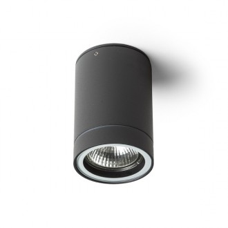 Rendl - SAMMY stropní bílá 230V LED GU10 15W IP54 Barva: Šedá