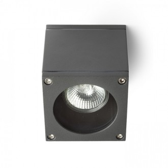 Rendl - RODGE stropní bílá 230V GU10 35W IP54 Barva: Šedá