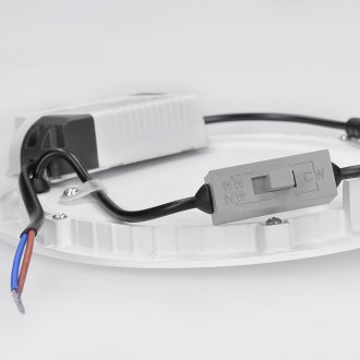 Solight LED mini panel CCT, podhledový, 24W, 1800lm, 3000K, 4000K, 6000K, čtvercový Barevná teplota (К): 3000-6000 K, Stupeň krytí (IP): IP20