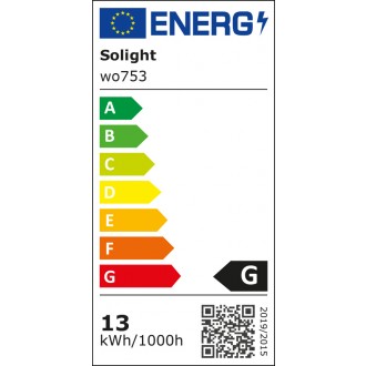 Solight LED venkovní osvětlení kulaté s mřížkou, 13W, 910lm, 4000K, IP65, 17cm, černá Barevná teplota (К): 4000 K, Stupeň krytí (IP): IP65+
