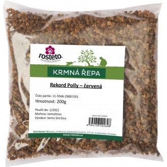 Řepa krmná Rosteto - Rekord Poly 200 g červená
