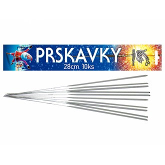 Prskavky Vánoční 28cm 10ks