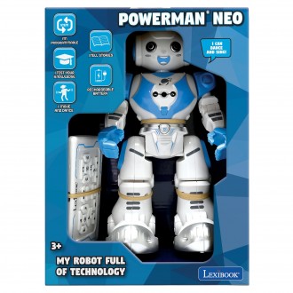 Tančící programovatelný robot Powerman Neo (anglická verze)