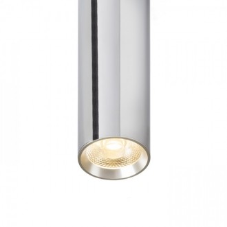 Rendl - RIGA 38 stropní černá 230V LED 6W 38° 3000K Barva/Materiál: chrom