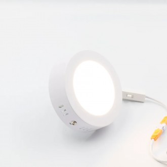 NEDES - LED přisazený panel 6W / PRSF / SMD / CCT / WH - LPL331