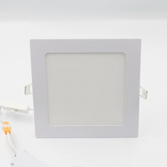 NEDES - LED vsazený panel 12W / PS / SMD / CCT / WH - LPL233