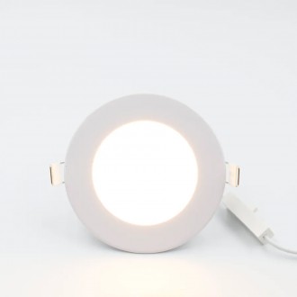 NEDES - LED vsazený panel 6W / PR / SMD / CCT / WH - LPL131