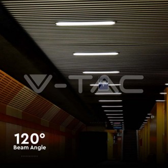 V-TAC Vodotěsná LED lampa L-SERIES 1200mm 36W 4000K Propojitelná 23083