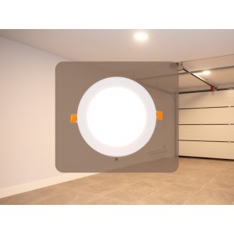 NEDES - LED panel 12W / PR / SMD / 2800K / WH - LPL113