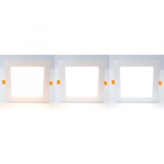 NEDES - LED panel WIFI 12W / 3000K - 6500K / WH - LPL233W