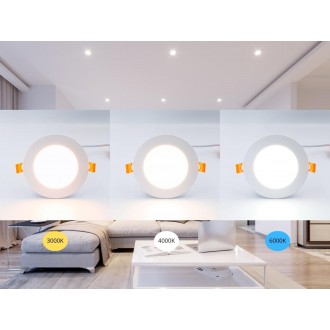 NEDES - LED panel WIFI 6W / 3000K - 6500K / WH - LPL131W