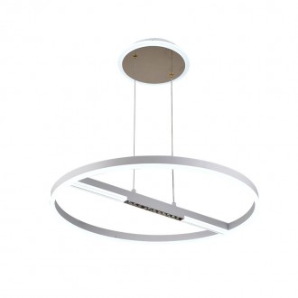 NEDES - LED závěsné svítidlo s dálkovým ovladačem 75W - J7307/W