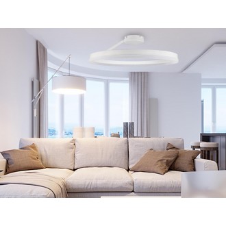 NEDES - LED stropní svítidlo s dálkovým ovladačem 40W - TA1313/W
