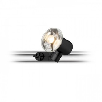 Rendl - FAX pro tříokr. lištu černá 230V LED GU10 12W Barva: Bílá