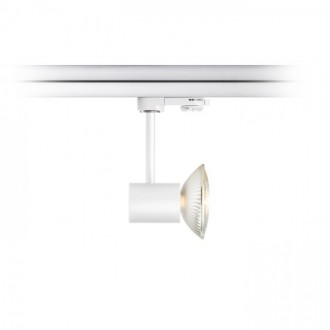 Rendl - FAX pro tříokr. lištu černá 230V LED GU10 12W Barva: Bílá