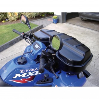 Box / kufr na čtyřkolky a ATV Kamei Frontbox Medium - objem 37l / přední montáž / černý