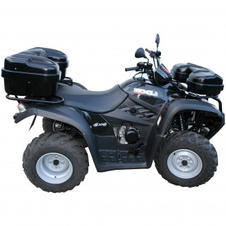 Box / kufr na čtyřkolky a ATV Kamei Frontbox Big - objem 41l / přední montáž / černý strukturovaný