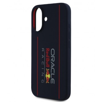 Red Bull Silicone Vertical Logo MagSafe Zadní Kryt pro iPhone 16 Navy