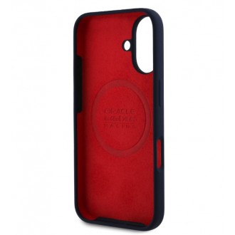 Red Bull Silicone Vertical Logo MagSafe Zadní Kryt pro iPhone 16 Navy