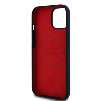 Red Bull Silicone Vertical Logo MagSafe Zadní Kryt pro iPhone 15 Navy