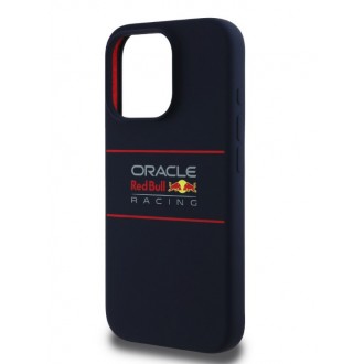 Red Bull Silicone Horizontal Logo MagSafe Zadní Kryt pro iPhone 16 Pro Navy