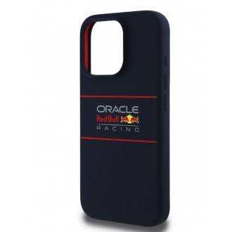 Red Bull Silicone Horizontal Logo MagSafe Zadní Kryt pro iPhone 15 Pro Navy