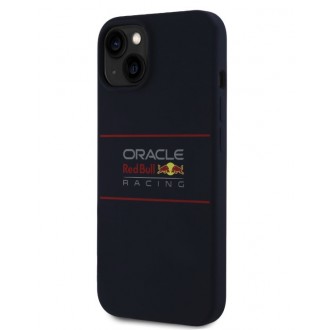Red Bull Silicone Horizontal Logo MagSafe Zadní Kryt pro iPhone 15 Navy