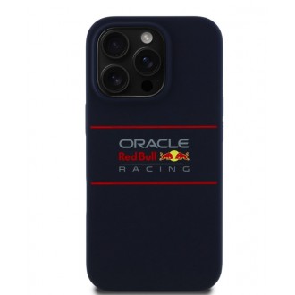Red Bull Silicone Horizontal Logo MagSafe Zadní Kryt pro iPhone 14 Pro Navy