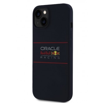 Red Bull Silicone Horizontal Logo MagSafe Zadní Kryt pro iPhone 14 Navy