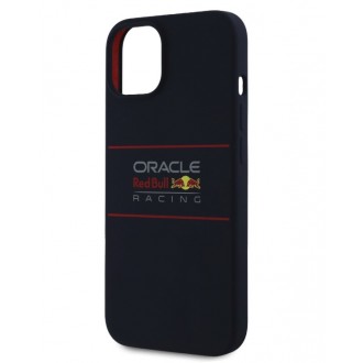 Red Bull Silicone Horizontal Logo MagSafe Zadní Kryt pro iPhone 14 Navy