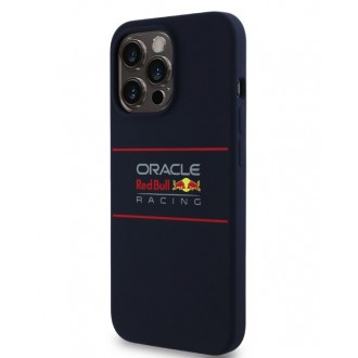 Red Bull Silicone Horizontal Logo MagSafe Zadní Kryt pro iPhone 13 Pro Navy