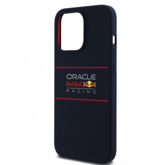 Red Bull Silicone Horizontal Logo MagSafe Zadní Kryt pro iPhone 13 Pro Navy
