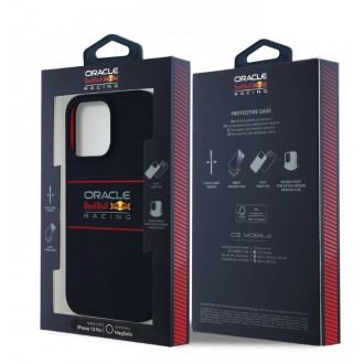 Red Bull Silicone Horizontal Logo MagSafe Zadní Kryt pro iPhone 13 Pro Navy
