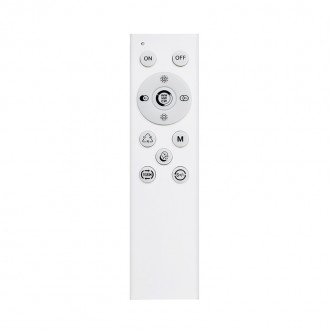 Solight LED osvětlení s dálkovým ovladačem Floco, 30W + 6W RGB, 2100lm, 40cm, změna chromatičnosti, stmívatelné Barevná teplota (К): 3000-6000 K, Stupeň krytí (IP): IP20