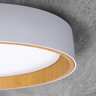 Solight LED osvětlení s dálkovým ovladačem Larios White, 48W, 3360lm, 39cm, změna chromatičnosti, stmívatelné Barevná teplota (К): 3000-6000 K, Stupeň krytí (IP): IP20