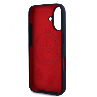 Red Bull Silicone Red Ring MagSafe Zadní Kryt pro iPhone 16 Plus Navy