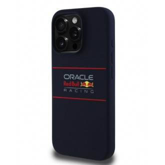 Red Bull Silicone Horizontal Logo MagSafe Zadní Kryt pro iPhone 16 Pro Max Navy