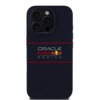 Red Bull Silicone Horizontal Logo MagSafe Zadní Kryt pro iPhone 16 Pro Max Navy