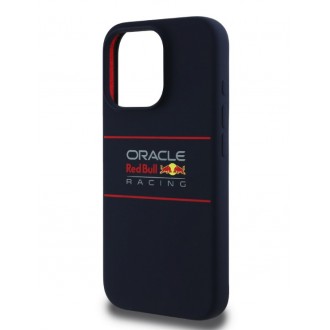 Red Bull Silicone Horizontal Logo MagSafe Zadní Kryt pro iPhone 16 Pro Max Navy