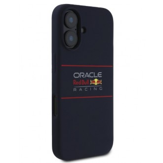 Red Bull Silicone Horizontal Logo MagSafe Zadní Kryt pro iPhone 16 Plus Navy