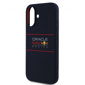 Red Bull Silicone Horizontal Logo MagSafe Zadní Kryt pro iPhone 16 Plus Navy