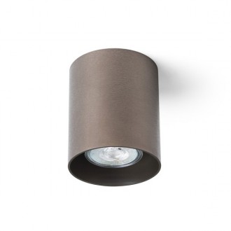 Rendl - MANTOVA I stropní matná černá 230V LED GU10 7W Barva/Materiál: česaný bronz