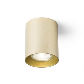 Rendl - MANTOVA I stropní matná černá 230V LED GU10 7W Barva/Materiál: česaný bronz