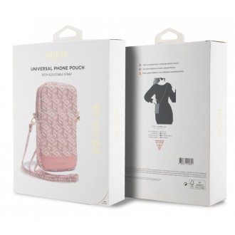 Guess PU G Cube Wallet Phone Bag Zipper Pink