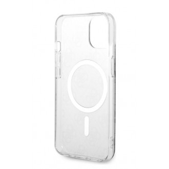 Guess IML 4G MagSafe Zadní Kryt pro iPhone 14 Black